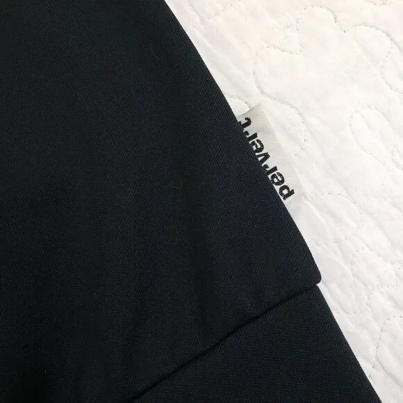 Vintage Pervert Track Jacket Mens Size 2XL? 3XL? Skateboard 90s Streetwear Black